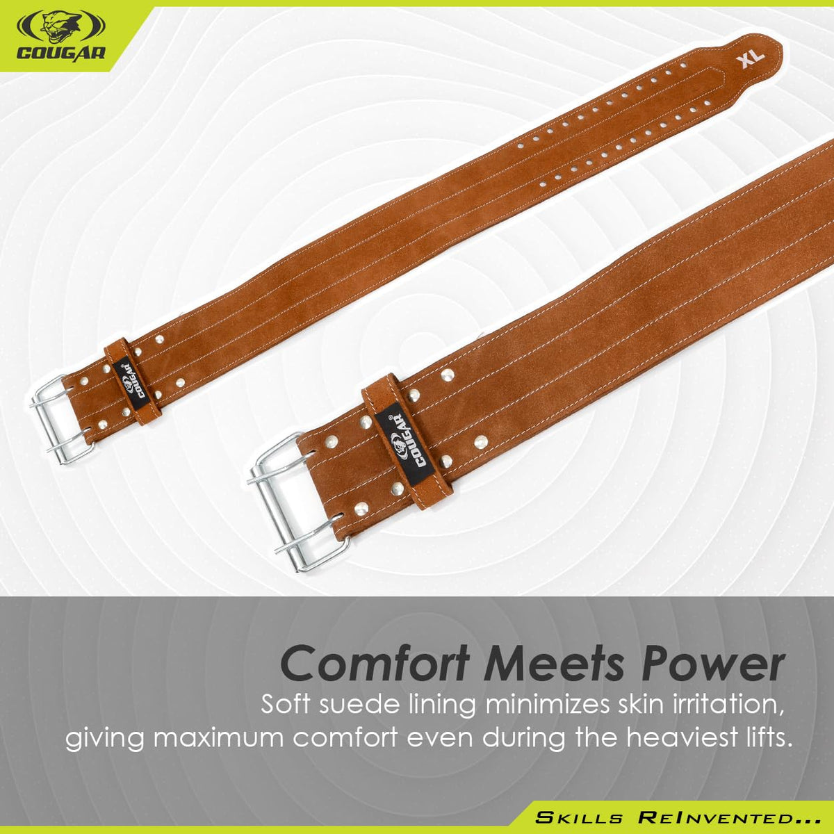 XTREME Power Lifting Belt (Brown)