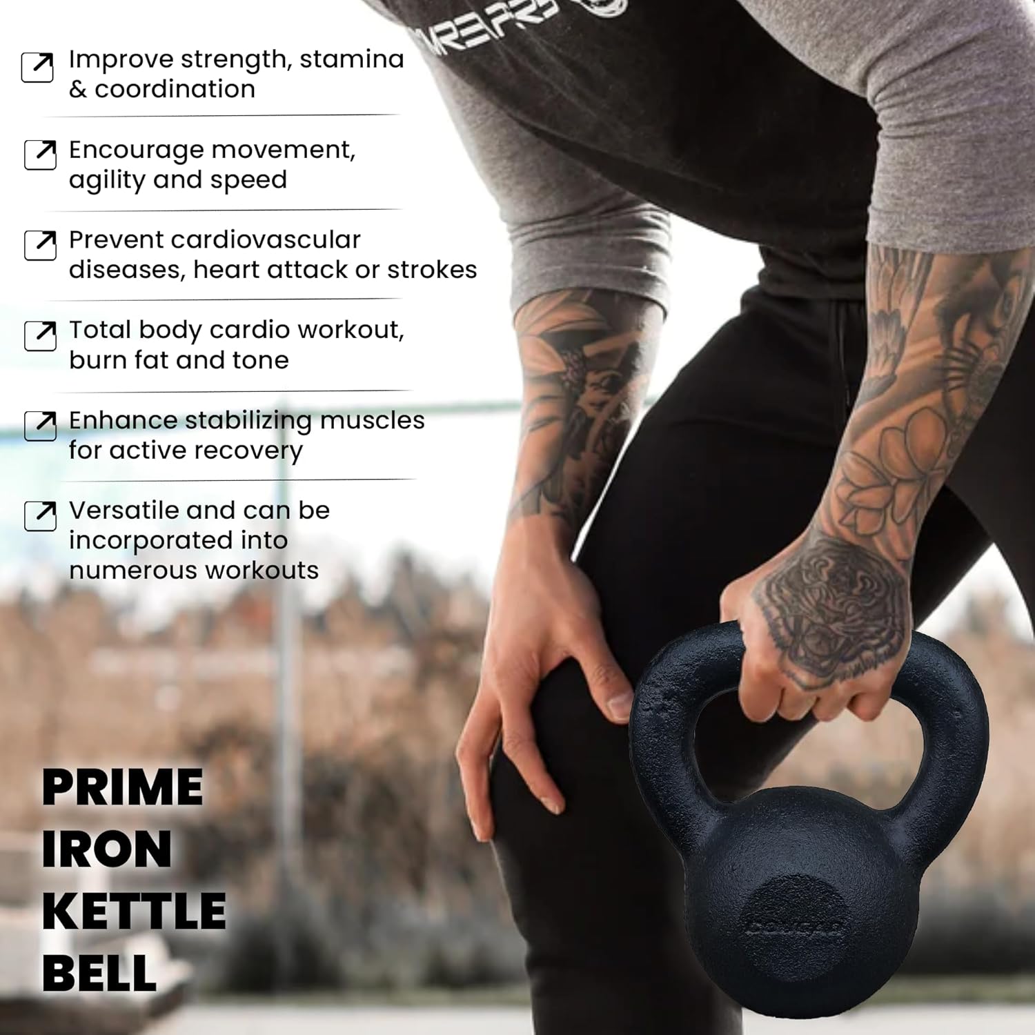 PRIME IRON KETTLE BELL