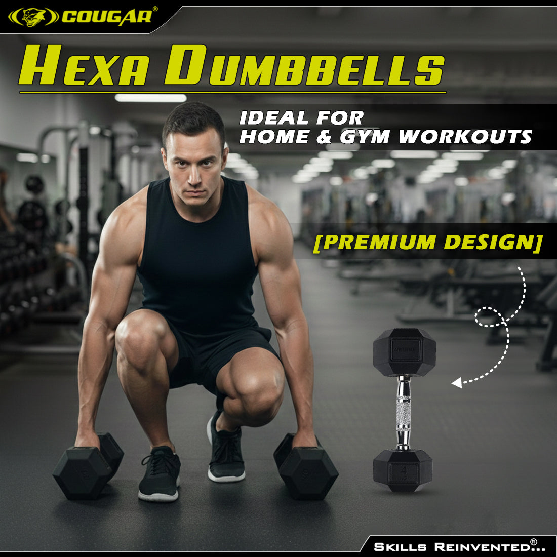 Hexa Dumbbell