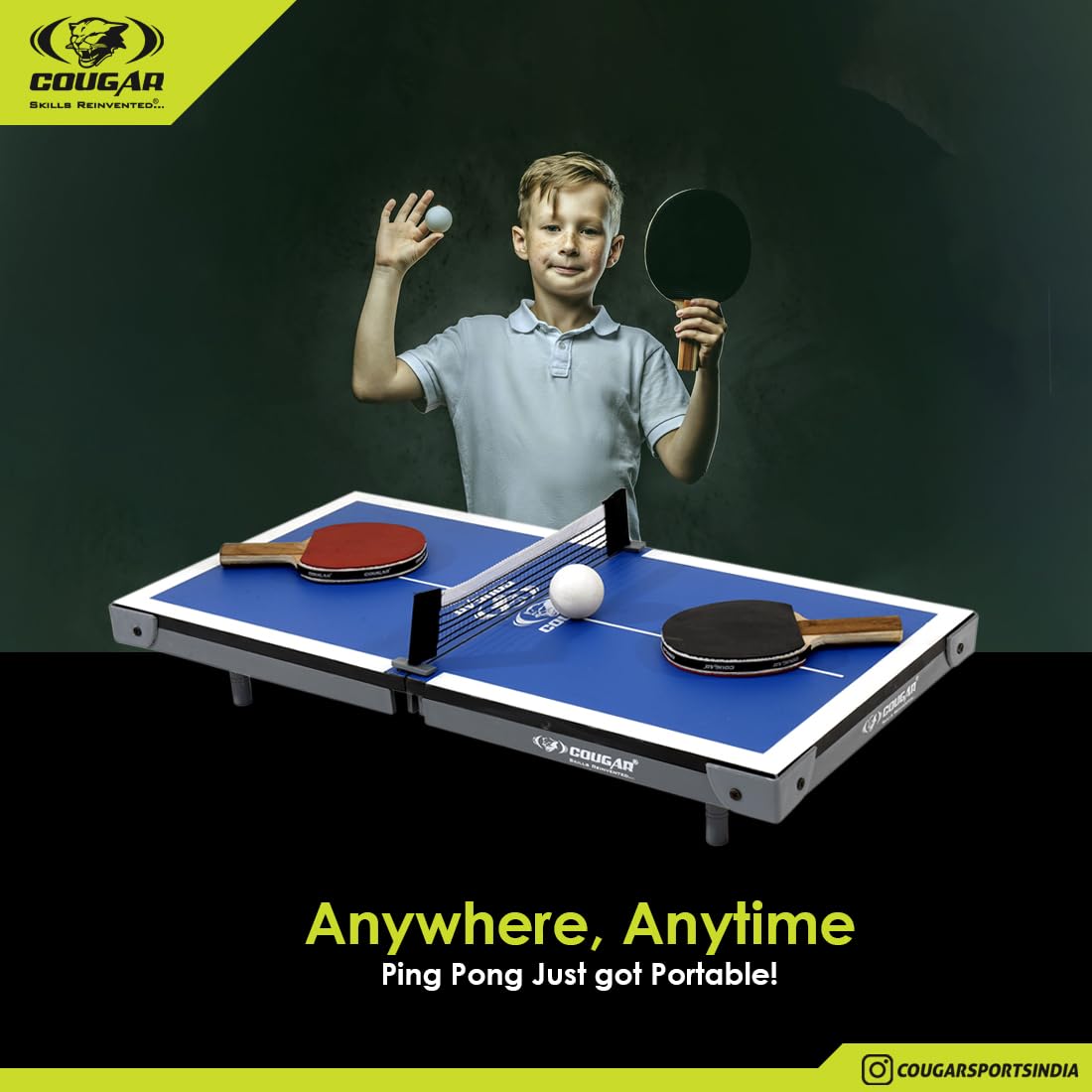Hero Mini Table Tennis Table
