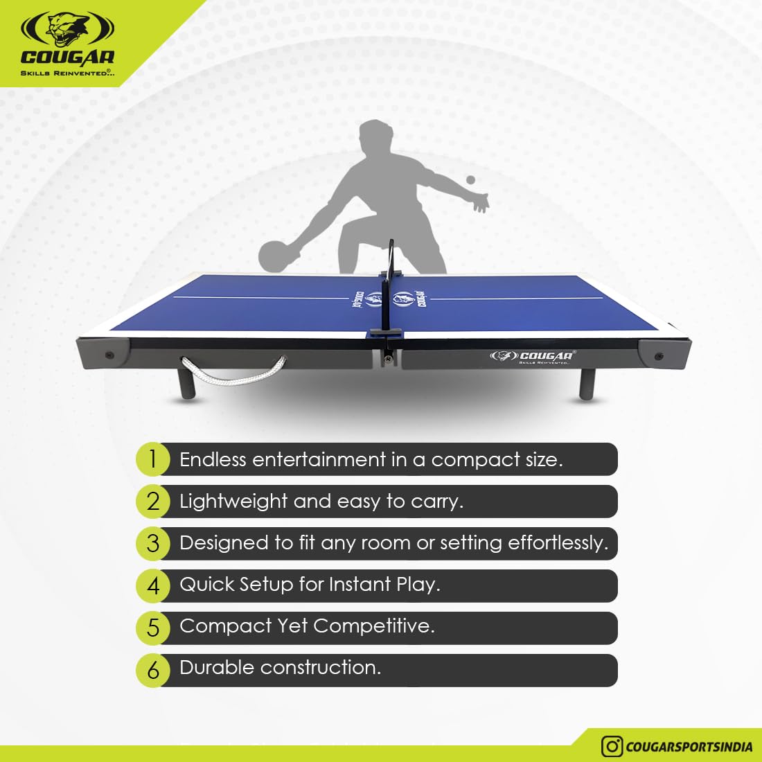 Hero Mini Table Tennis Table