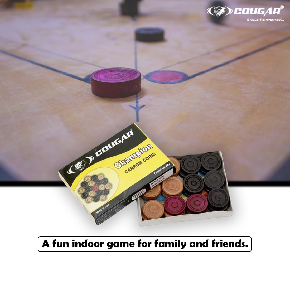 CHAMPION CARROM COINS