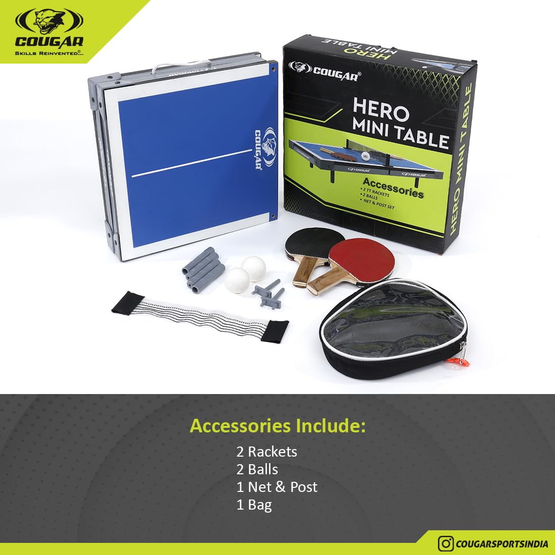 Hero Mini Table Tennis Table
