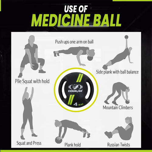 Dual Handle Medicine Ball