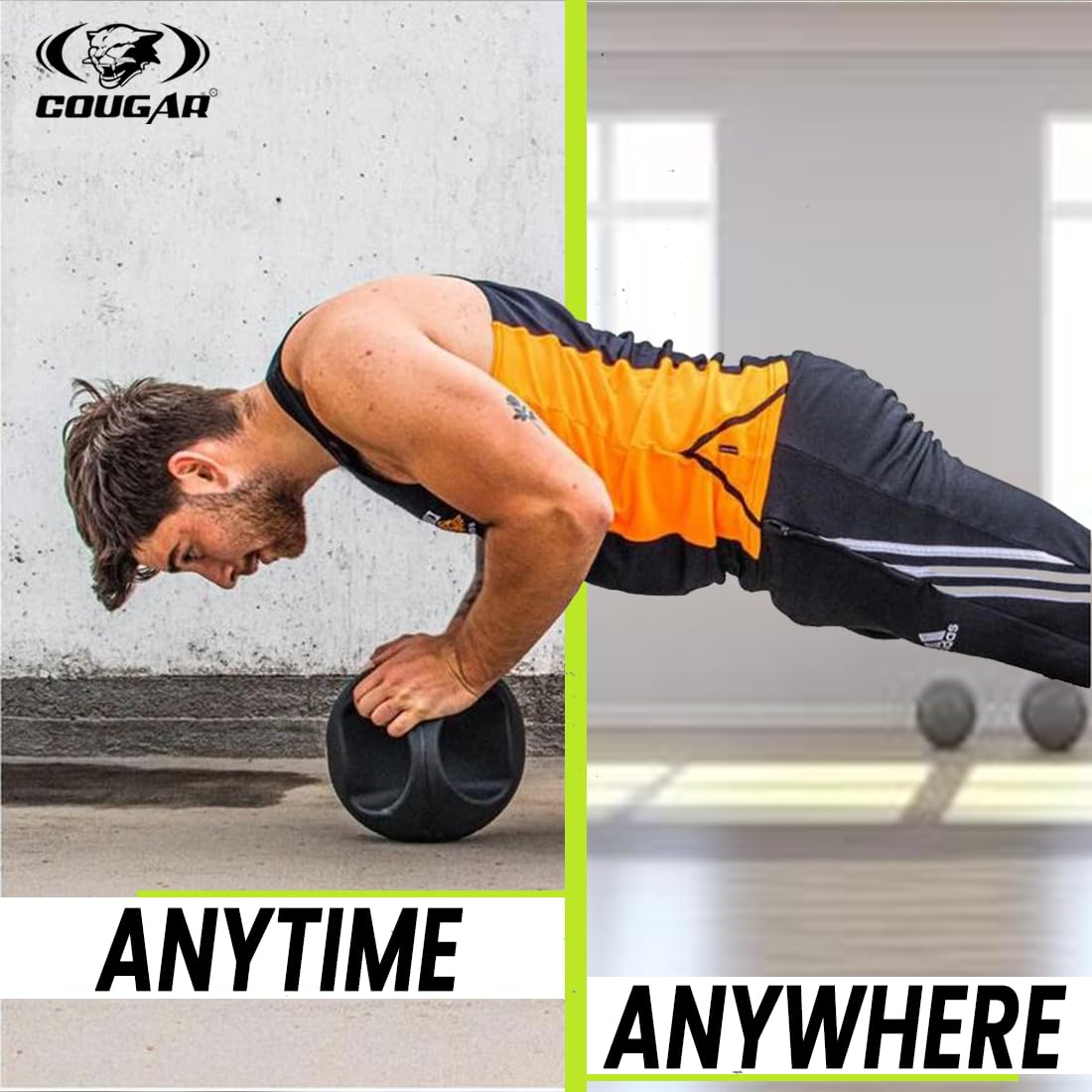 DUAL HANDLE MEDICINE BALL