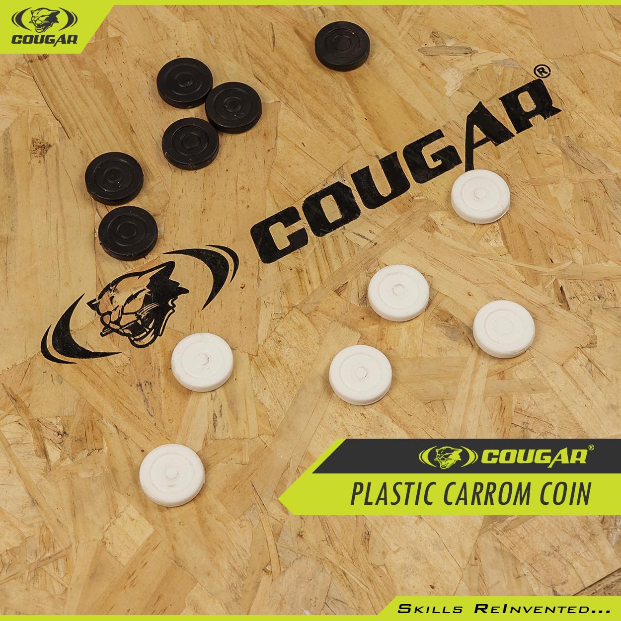 PLASTIC CARROM COIN