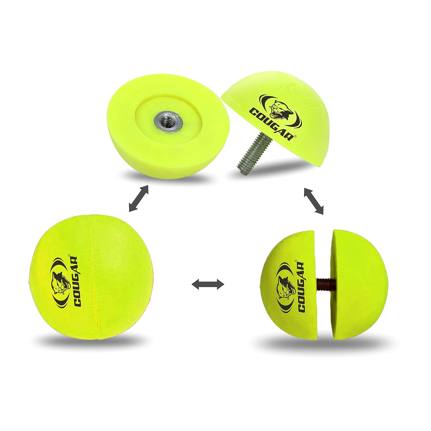 Rubber Tennis Trainer Ball