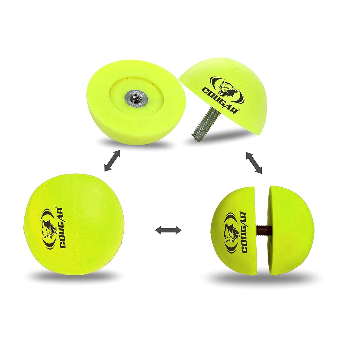 Rubber Tennis Trainer Ball