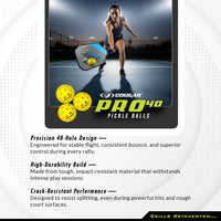 Pro 40 Pickle Ball